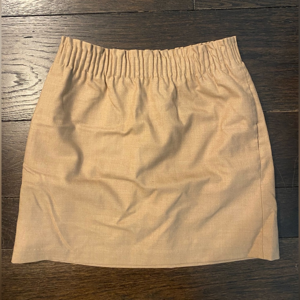 JCrew Factory Tan Skirt Sz 4